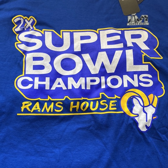 🏈BRAND NEW LOS ANGELES RAMS Super Bowl Shirt / Towel Combo🏈 - Picture 2 of 10